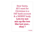 Tea Towel - Dear Santa