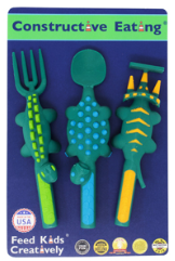 Constructive Eating - Dinosaur Cutlery