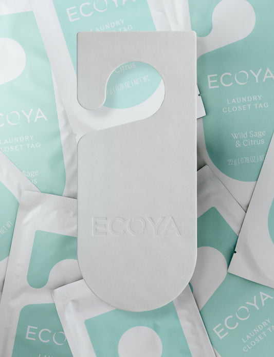 ECOYA Wild Sage & Citrus Closet Tag Set