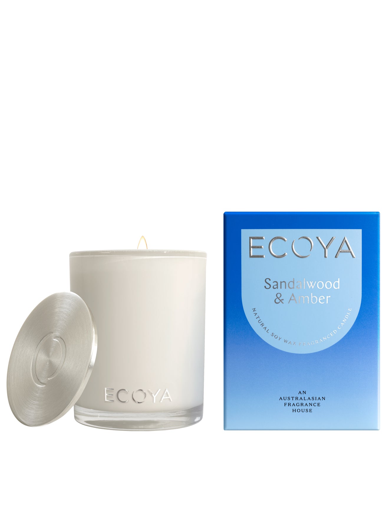 ECOYA Sandalwood & Amber Candle