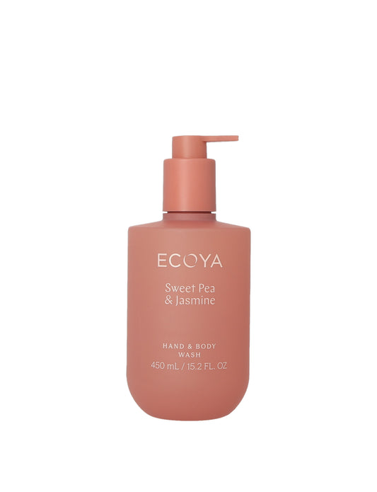 ECOYA Hand & Body Wash - SWEET PEA & JASMINE