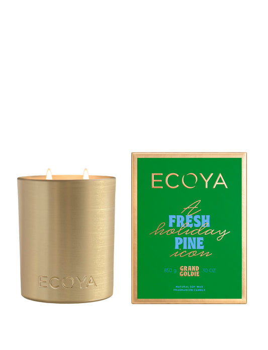 ECOYA Fresh Pine Goldie Candle