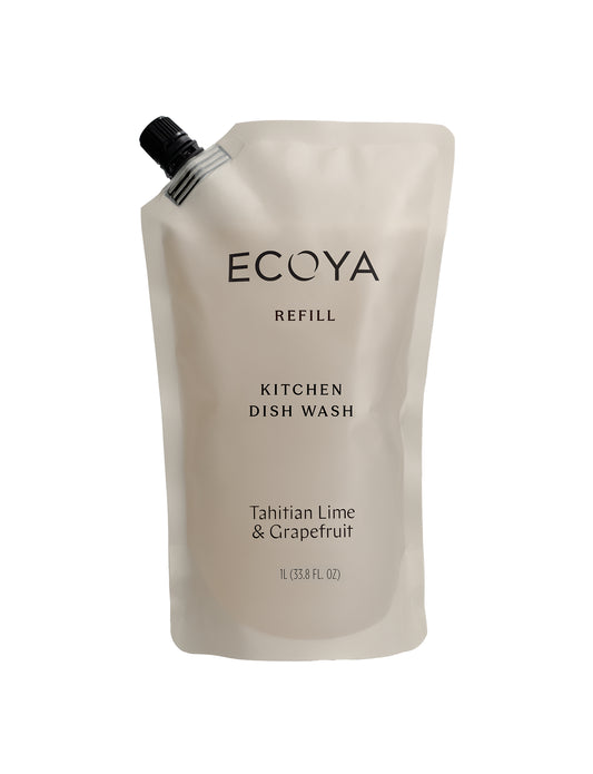 ECOYA Tahitian Lime & Grapefruit Dish Wash Refill 1lt