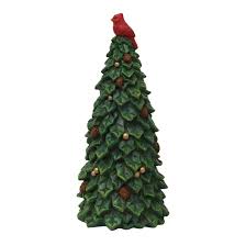 Tree with Pinecones & Bird