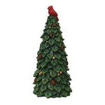 Tree with Pinecones & Bird