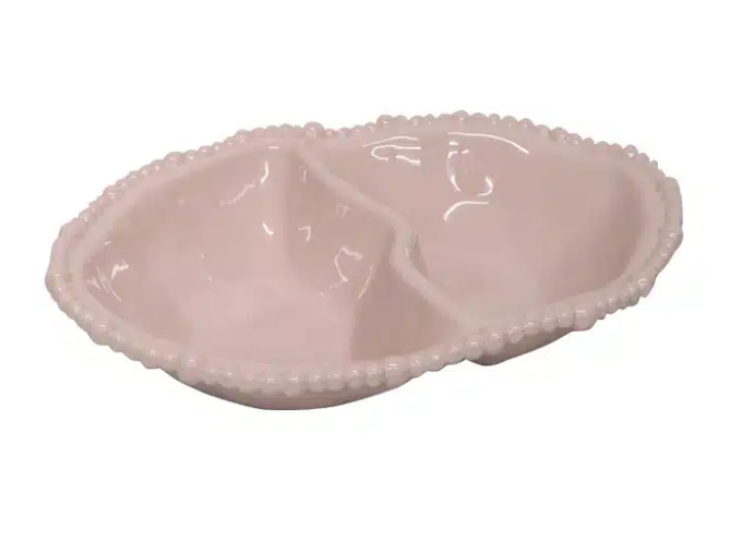 Melamine Pearl Double Serve Bowl