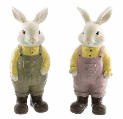 Easter Bunny Overalls Boy or Girl
