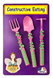 Constructive Eating - Garden Fairy Cutlery