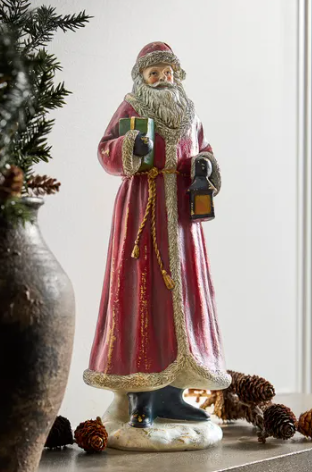 Santa Tale with Lantern & Gift