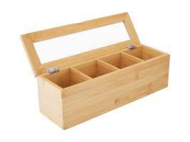 EVERGREEN Bamboo Tea Box