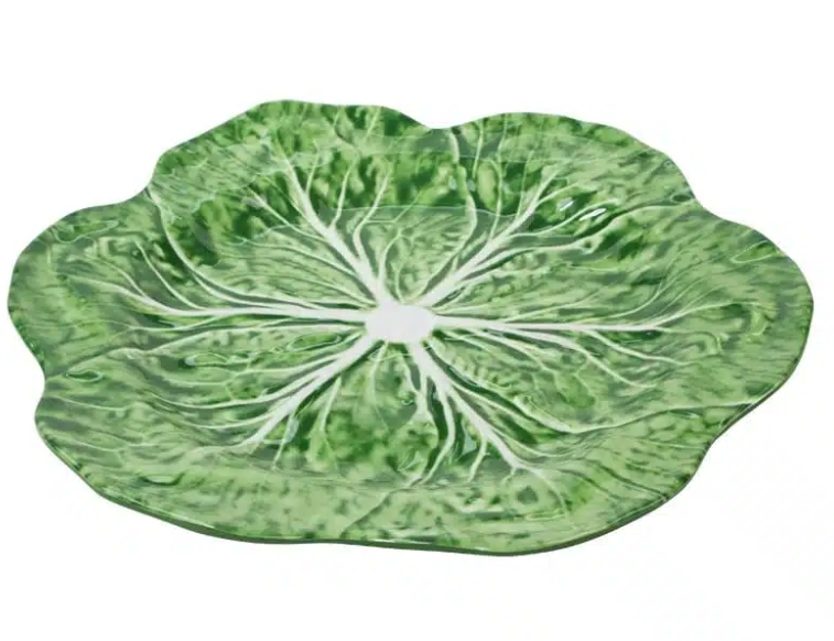 Melamine Cabbage Leaf Platter