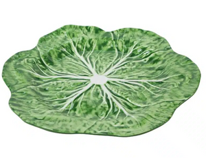 Melamine Cabbage Leaf Platter