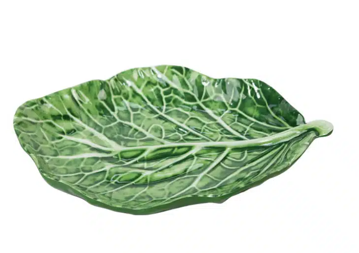 Melamine Cabbage Leaf Platter