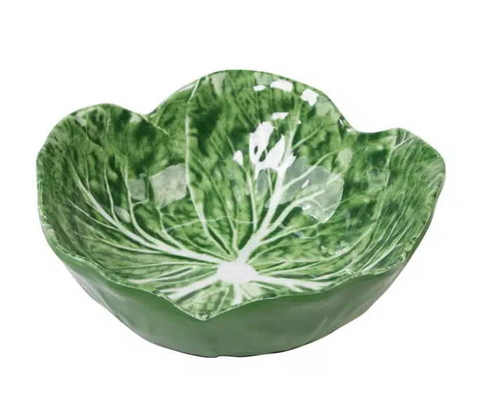 Melamine Cabbage Leaf Bowl