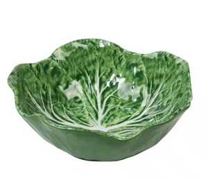 Melamine Cabbage Leaf Bowl