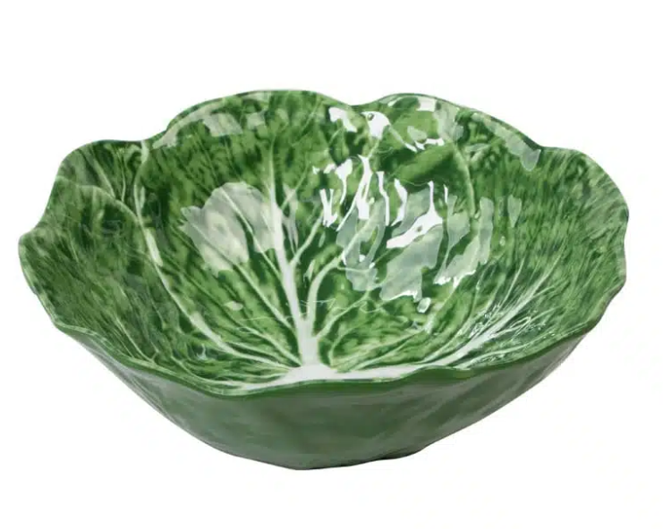 Melamine Cabbage Leaf Bowl