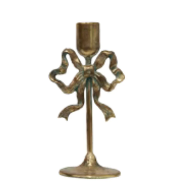 Bow Design Candleholder - Small