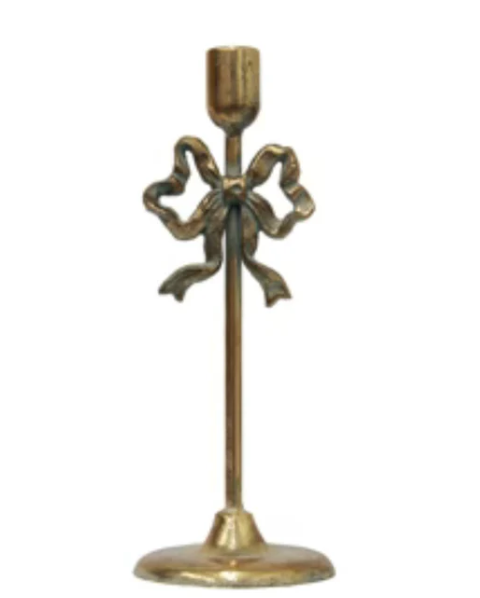 Bow Design Candleholder - Large
