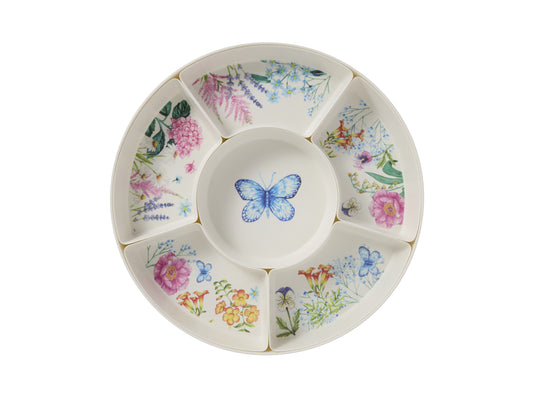 Botanica Melamine 7pc Divided Platter