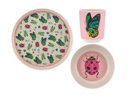 Garden Kids 3pc Dinner Set