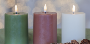 Stellar Nordic Indoor LED Candle - Coloured