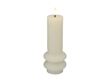 Let's Get Lit - Linea LED Sculptural Cylinder Candle Soy