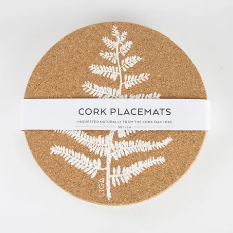 LIGA Cork Placemats - Fern