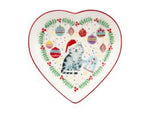 Jolly Joy Joy Heart Dish - Cat