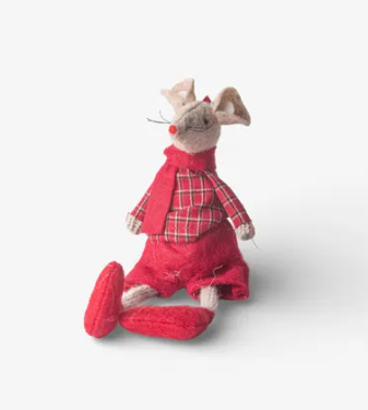 Red Harry Mouse Sitting
