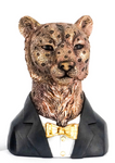 Cheetah Bust