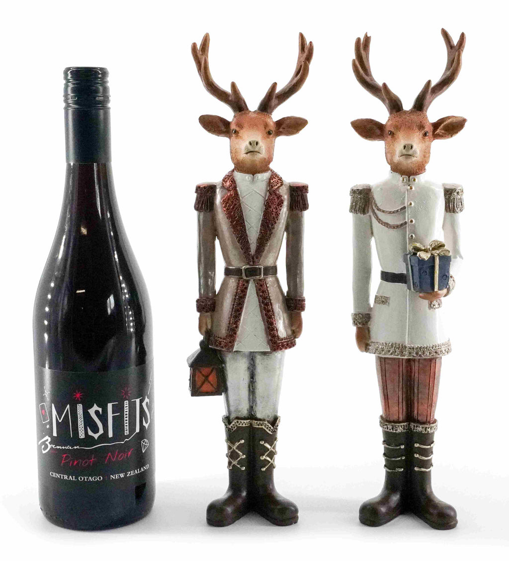 Russet Reindeer Nutcracker