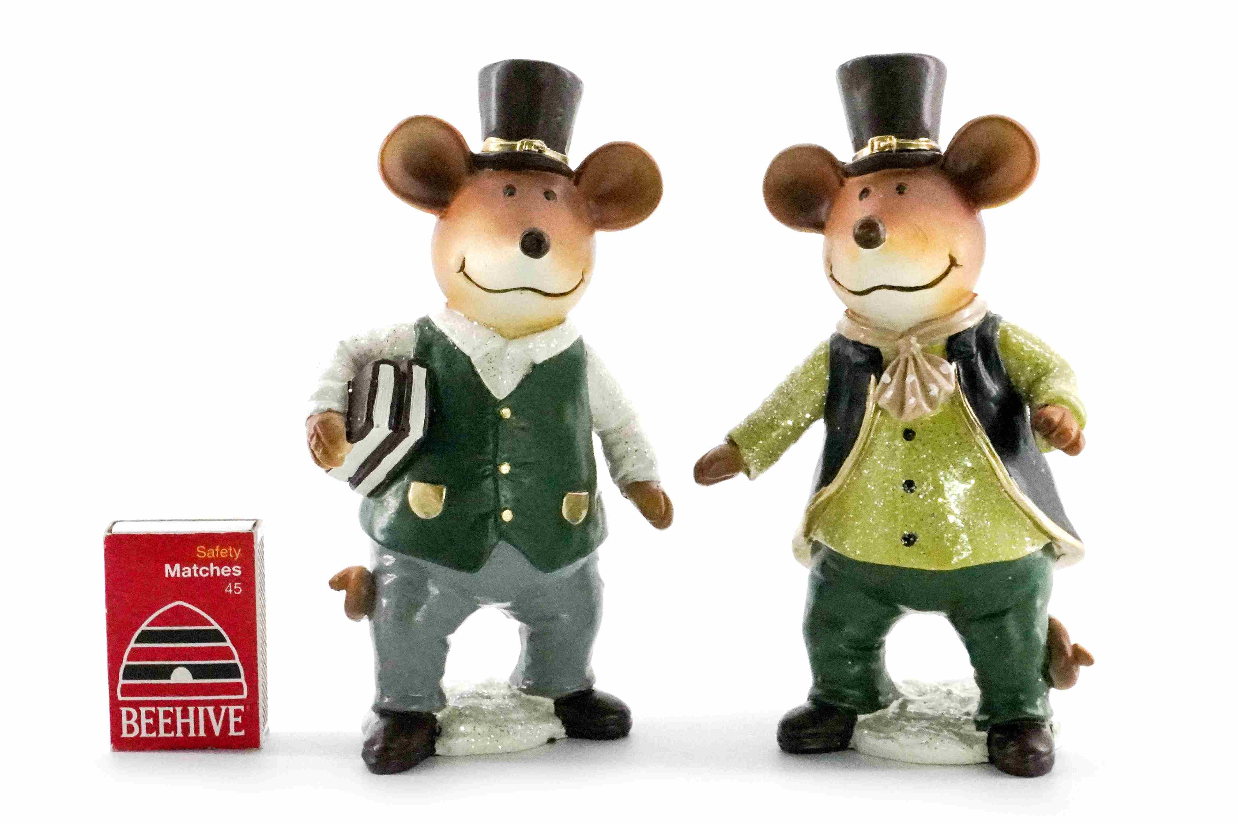 Green Mice with Waistcoat