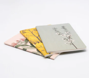 Vintage Botanicals Notebook Set