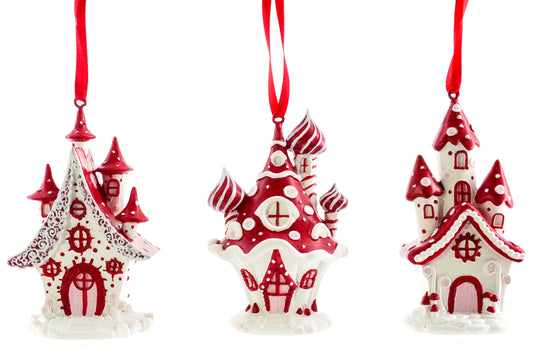 North Pole Tree Hangers - Cottages