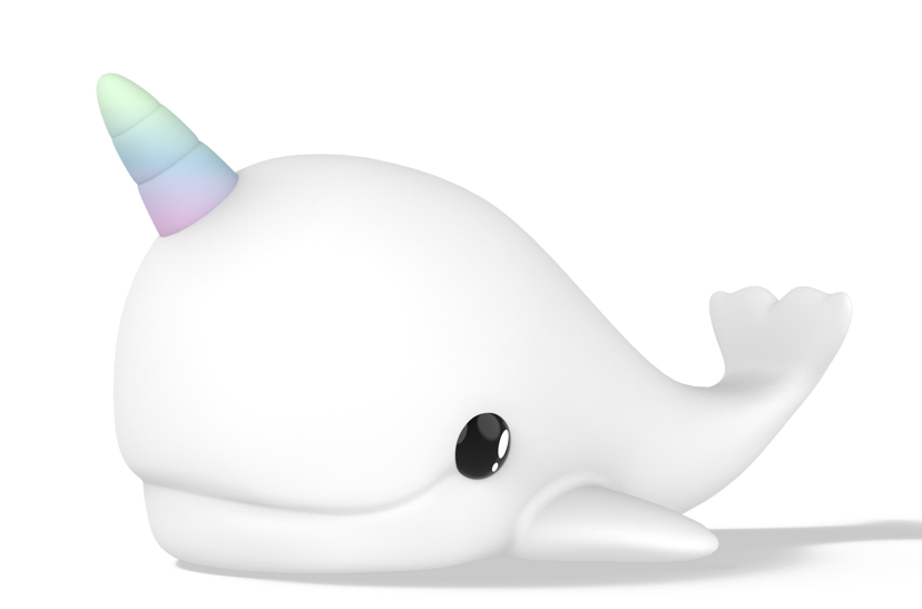 STELLAR Narwhal Night Light