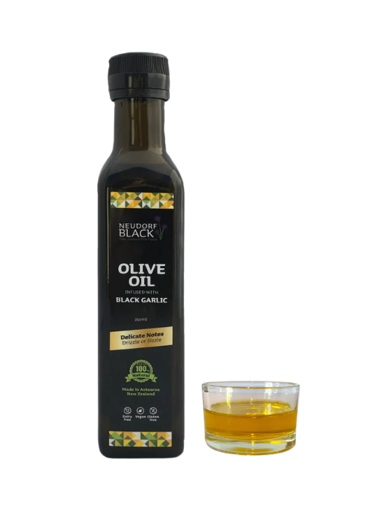 NEUDORF BLACK - Olive Oil infused with Black Garlic