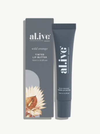 Al.ive Wild Orange Tinted Lip Butter