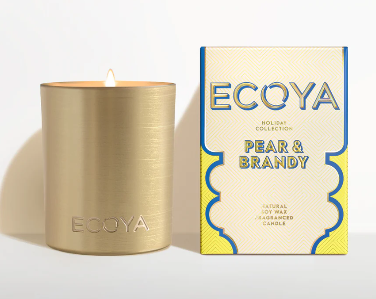 ECOYA - Pear & Brandy Goldie Candle