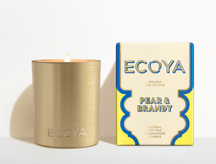 ECOYA - Pear & Brandy Mini Goldie Candle