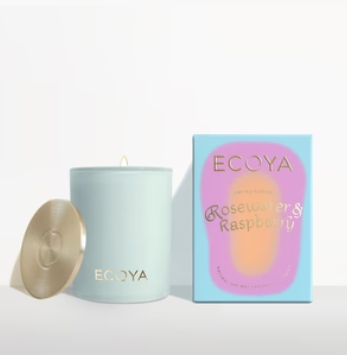 ECOYA Rosewater & Raspberry Madison Candle