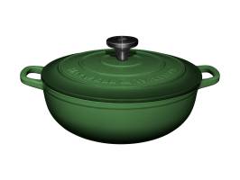 Maxwell & Williams Cast Iron Round Casserole 26cm