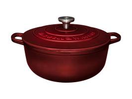 Maxwell & Williams Cast Iron Round Casserole 28cm