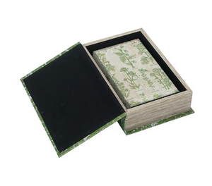 Green Leaf Book Box