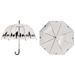 Umbrella Transparent - Birds On A Wire