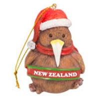 Hanging Xmas Kiwi