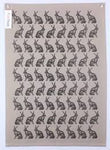 Tea Towel Hare