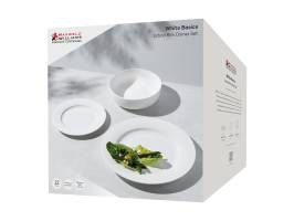 Maxwell & Williams White Basics Urban Rim Dinner Set