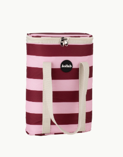 KOLLAB Wine Cooler Bag - Coco Stripe