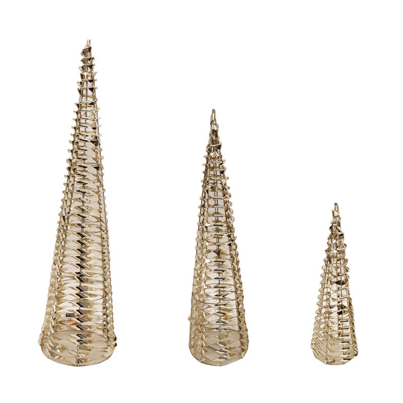 Vienna Shiny Cone Set of 3