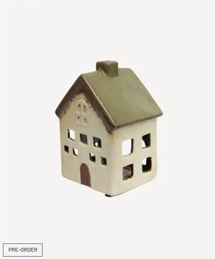 Alsace Tea Light Villa Olive Green